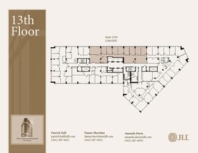 7910 Woodmont Ave, Bethesda, MD à louer Plan d’étage– Image 1 sur 1