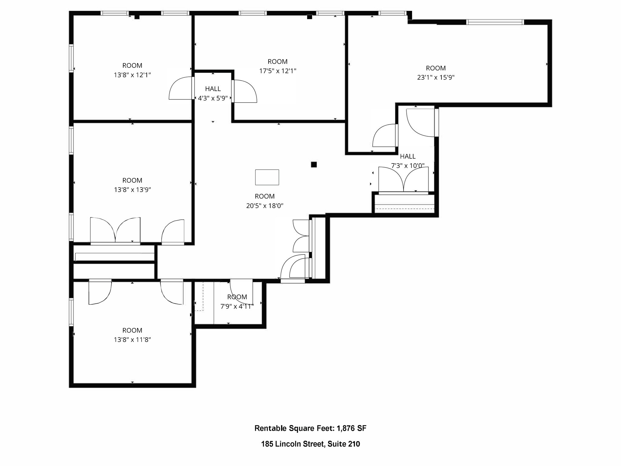 185 Lincoln St, Hingham, MA à louer Plan de site– Image 1 sur 1