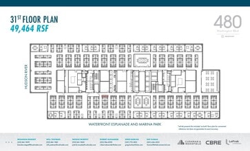 480 Washington Blvd, Jersey City, NJ à louer Plan d’étage– Image 1 sur 1