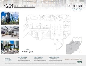 1221 Brickell Ave, Miami, FL à louer Plan de site– Image 1 sur 8