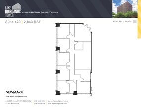 9330 Lyndon B Johnson Fwy, Dallas, TX à vendre Plan d’étage– Image 1 sur 1