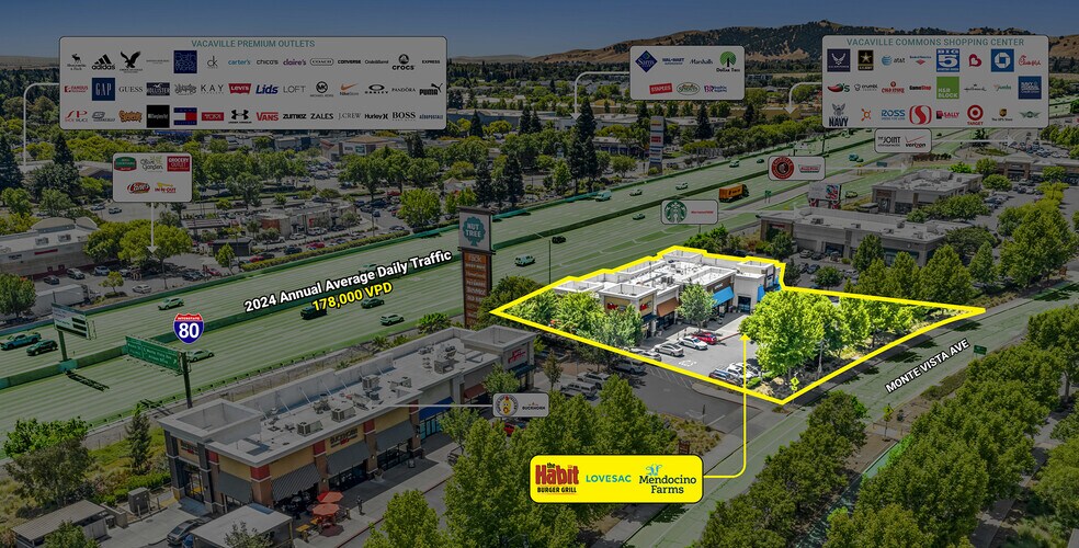 1640 E Monte Vista Ave, Vacaville, CA à vendre - Photo de l’immeuble – Image 3 sur 6