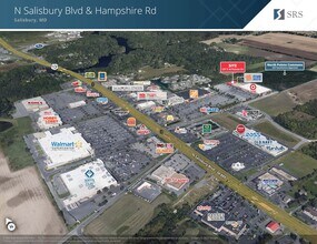 127 E North Pointe Dr, Salisbury, MD - VUE AÉRIENNE  vue de carte