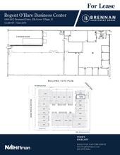 1800-1872 Brummel Ave, Elk Grove Village, IL à louer Plan d’étage– Image 1 sur 1