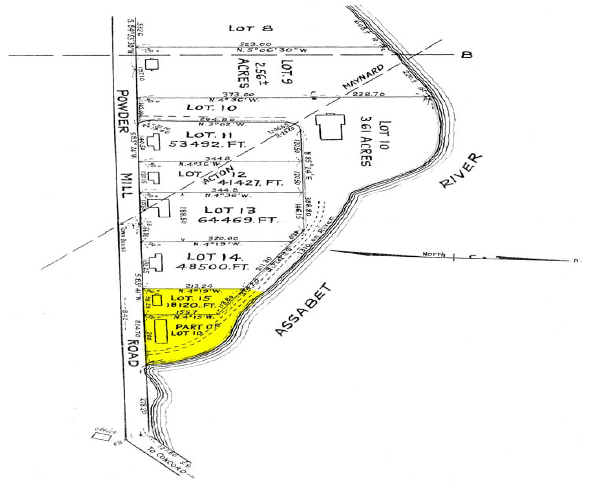 18 Powdermill Rd, Acton, MA à vendre - Plan cadastral – Image 2 sur 3
