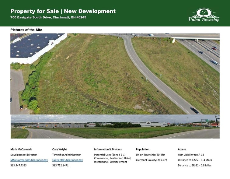 700 Eastgate South Dr, Cincinnati, OH à vendre - Aérien – Image 3 sur 6