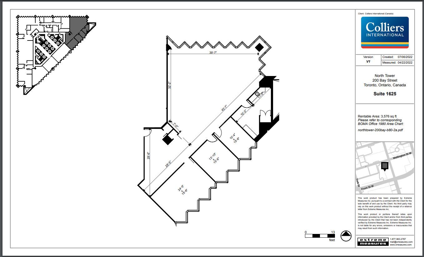 200 Bay St, Toronto, ON à louer Plan d’étage– Image 1 sur 1