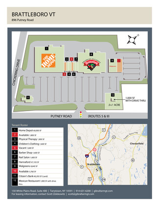 Plus de détails pour 896 Putney Rd, Brattleboro, VT - Local commercial à louer