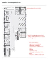 454 Morris Ave, Springfield, NJ à louer Plan d’étage– Image 1 sur 1
