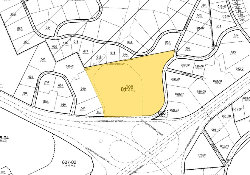 7 Independence Pt, Greenville, SC à louer - Plan cadastral – Image 2 sur 2