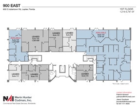 900 E Indiantown Rd, Jupiter, FL à louer Plan d’étage– Image 1 sur 7