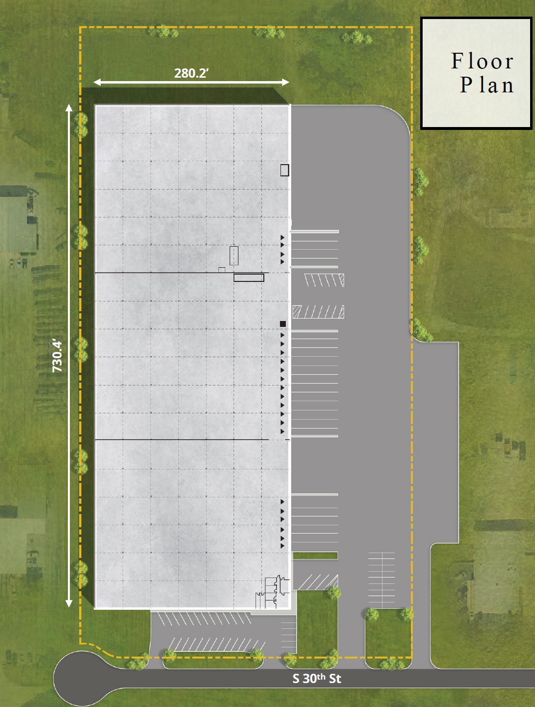 2580 S 30th St, Lafayette, IN à louer Plan d’étage– Image 1 sur 1