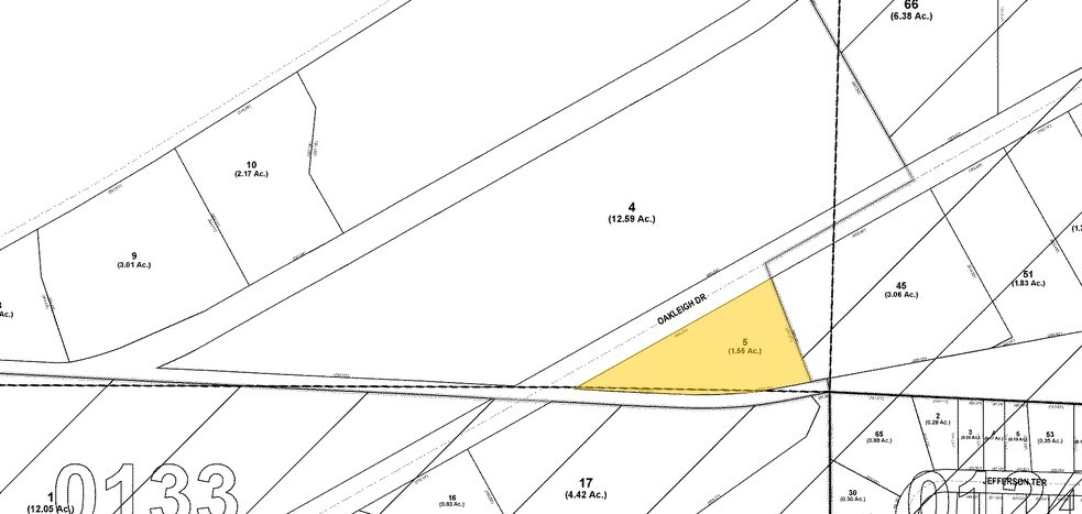 1240 Oakleigh Dr, East Point, GA à vendre - Plan cadastral – Image 2 sur 6