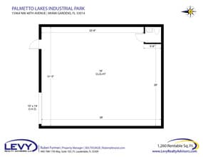 15900-15998 NW 48th Ave, Miami Gardens, FL à louer Plan d’étage– Image 2 sur 3