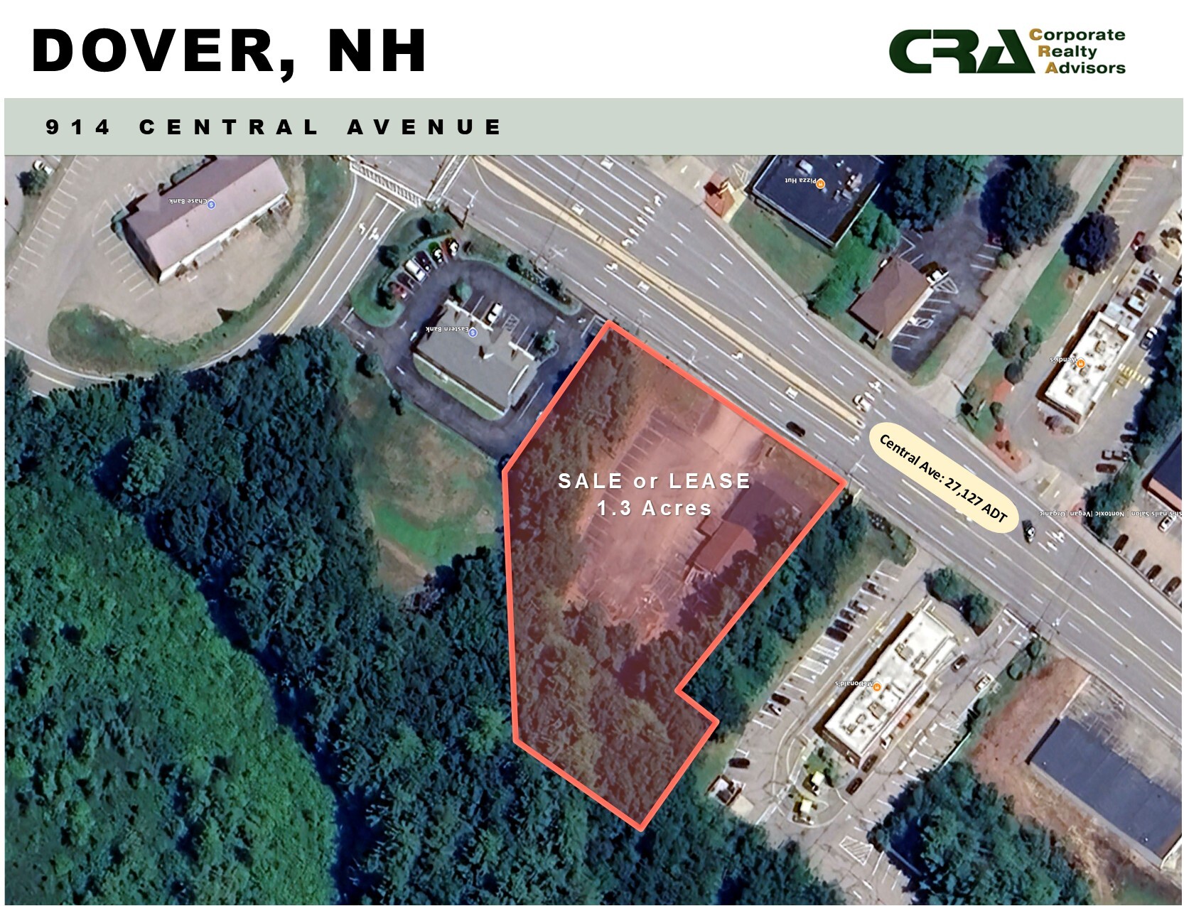 914 Central Ave, Dover, NH à louer Aérien– Image 1 sur 8