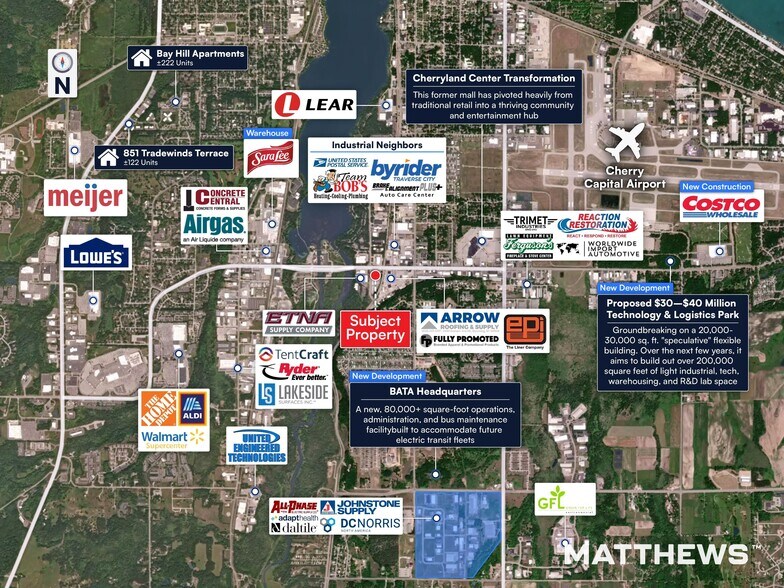 1701 W South Airport Rd, Traverse City, MI à vendre - Photo de l’immeuble – Image 3 sur 3