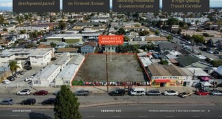 Plus de détails pour 8020-8022 S Vermont Ave, Los Angeles, CA - Terrain à vendre