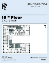 125 S Clark St, Chicago, IL à louer Plan d’étage– Image 1 sur 1