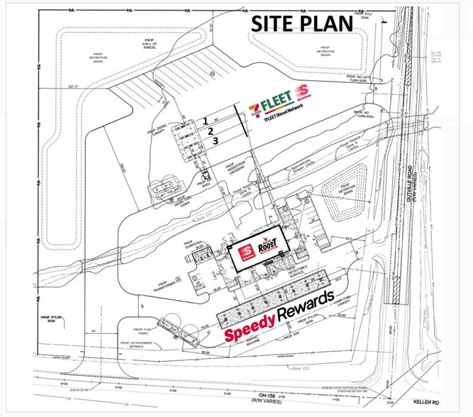 10085 Outville Rd, Kirkersville, OH à vendre - Plan de site – Image 3 sur 4