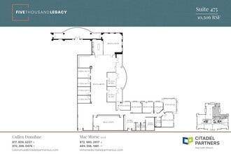 5000 Legacy Dr, Plano, TX à louer Plan d’étage– Image 1 sur 1