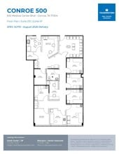 500 Medical Center Blvd, Conroe, TX à louer Plan d’étage– Image 1 sur 1