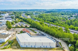 Toulouse, HG - Vue aérienne  vue de carte