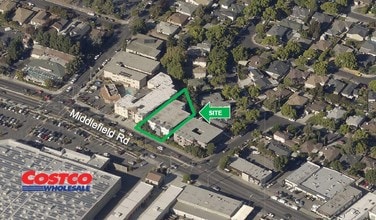2451 Middlefield Rd, Redwood City, CA - Vue aérienne  vue de carte
