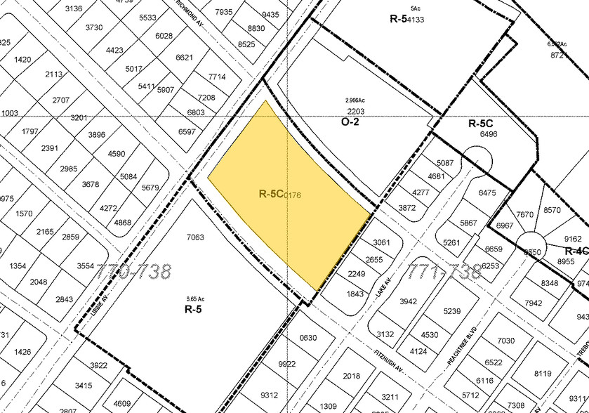 1801 Libbie Ave, Richmond, VA à louer - Plan cadastral – Image 3 sur 7