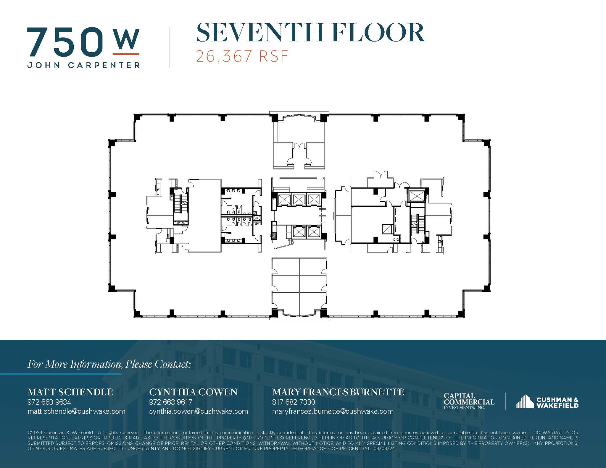 750 W John Carpenter Fwy, Irving, TX à louer Plan d’étage– Image 1 sur 1