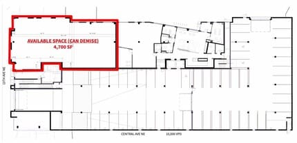 1180 Tyler St NE, Minneapolis, MN à louer Plan d’étage– Image 2 sur 5