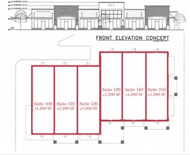 1370 W Irvington Rd, Tucson, AZ à louer Plan d’étage– Image 1 sur 1