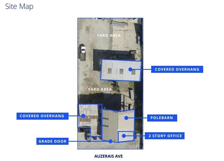 1131 Auzerais Ave, San Jose, CA à louer - Plan de site – Image 2 sur 3