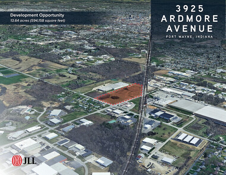 3925 Ardmore Ave, Fort Wayne, IN à vendre - Aérien – Image 2 sur 4