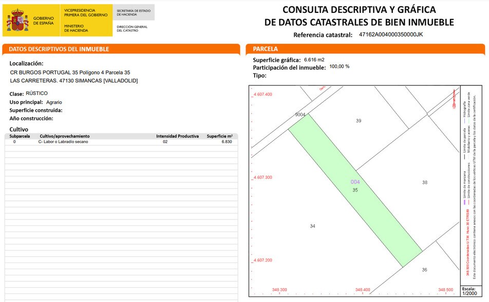 Carretera Salamanca, Simancas, Valladolid à vendre - Photo de l’immeuble – Image 2 sur 11