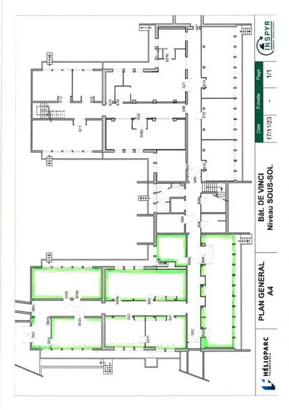 Bureau dans Pau à louer - Plan d’étage – Image 3 sur 3