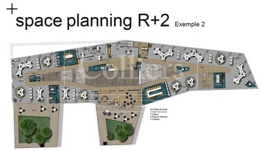 126 Boulevard Macdonald, Paris à louer Plan d’étage– Image 1 sur 5