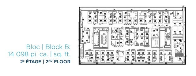 1050-1155 Boul Saint-Régis, Dorval, QC à louer Plan d’étage– Image 1 sur 1