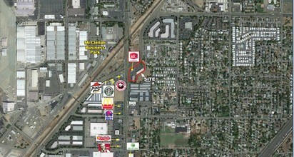 4986 Watt Ave, North Highlands, CA - VUE AÉRIENNE vue de carte