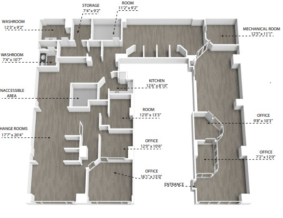 105 21st St, Saskatoon, SK à louer Plan d’étage– Image 1 sur 1