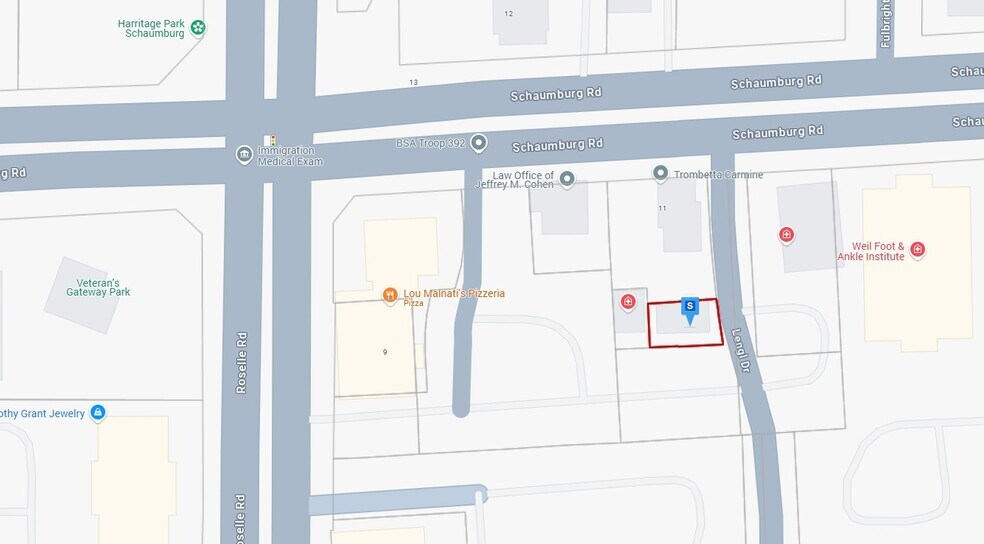 17 E Schaumburg Rd, Schaumburg, IL à vendre - Plan cadastral – Image 2 sur 2