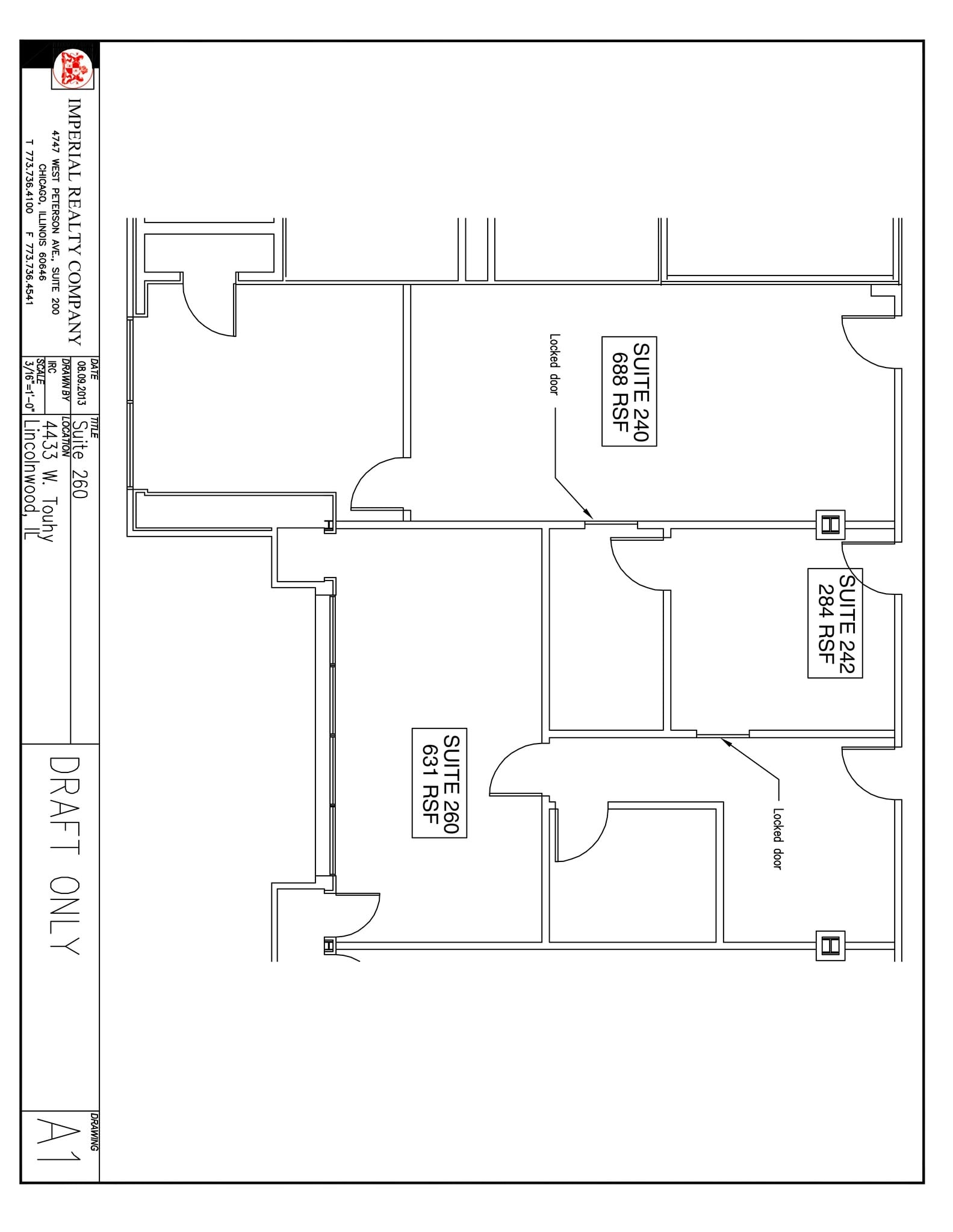 4433 W Touhy Ave, Lincolnwood, IL à louer Plan de site– Image 1 sur 3