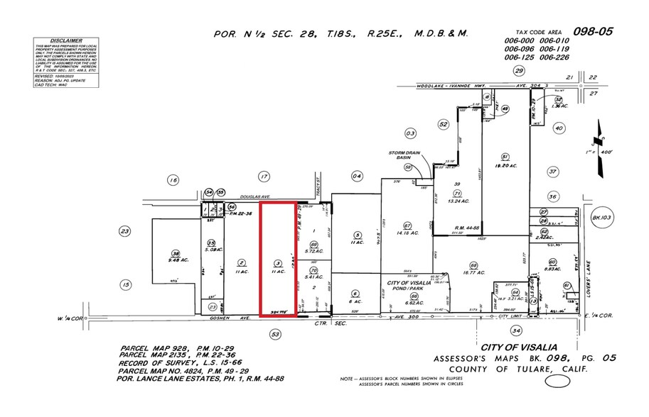 E Goshen ave, Visalia, CA à vendre - Photo de l’immeuble – Image 2 sur 3