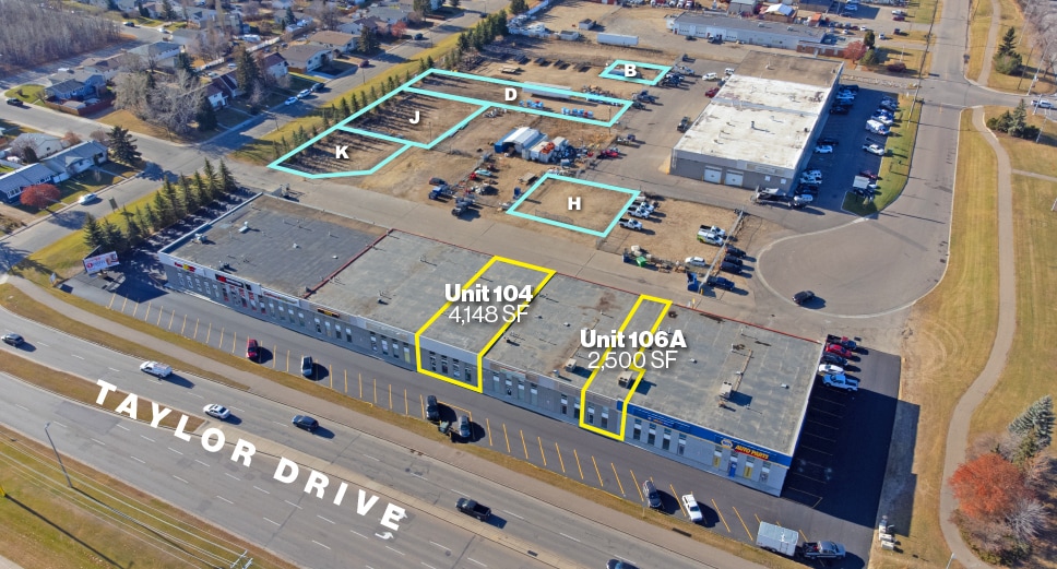 6660 Taylor Dr, Red Deer, AB à louer - Aérien – Image 1 sur 7