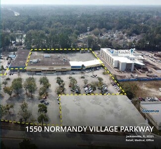Plus de détails pour 1550 Normandy Village Pky, Jacksonville, FL - Local commercial à vendre