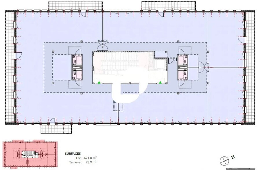 Bureau dans Sucy-en-Brie à vendre - Plan d’étage – Image 3 sur 9