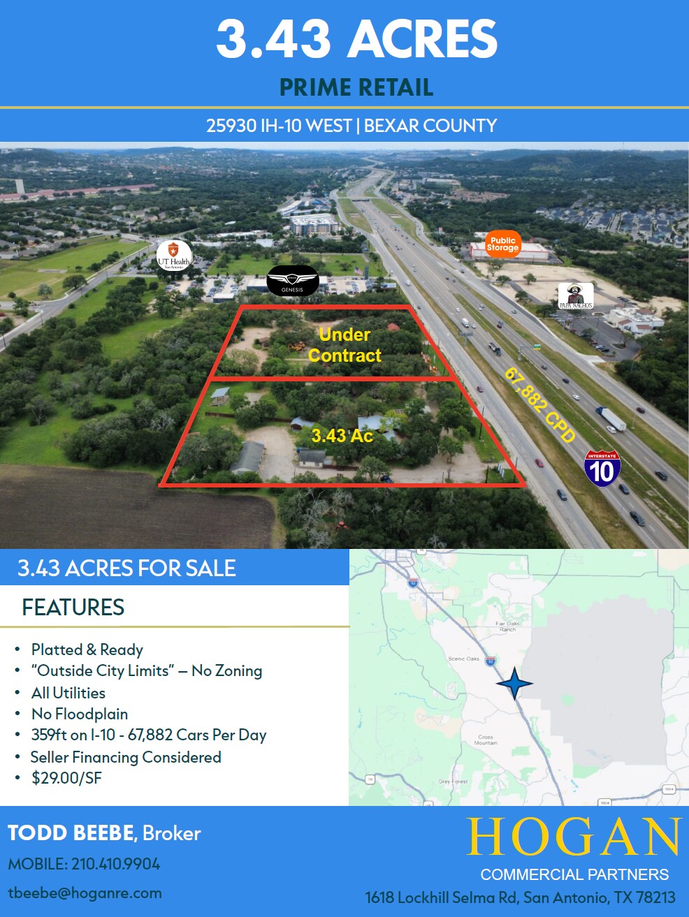 25920 Interstate 10 W, Boerne, TX à vendre Photo de l’immeuble– Image 1 sur 6
