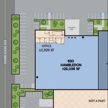 620-628 S Hambledon Ave, City of Industry, CA à louer Plan d’étage– Image 1 sur 1