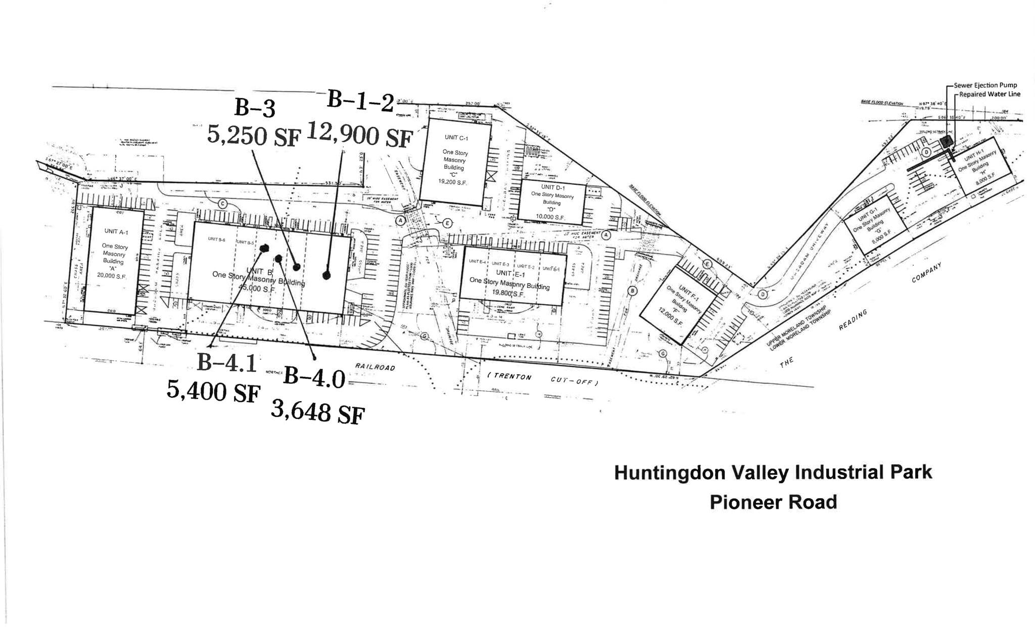 1957 Pioneer Rd, Huntingdon Valley, PA à louer Plan de site– Image 1 sur 5