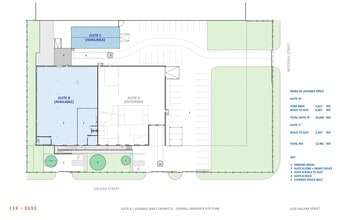3120 Halifax St, Dallas, TX à louer Plan de site– Image 2 sur 2
