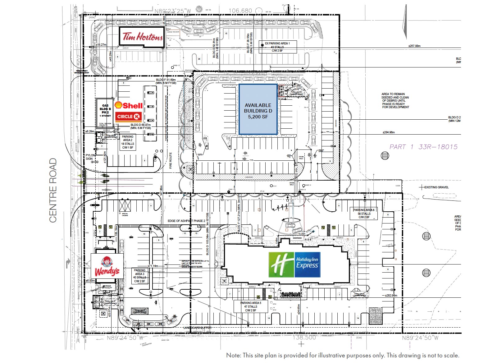 28610 Centre Rd, Strathroy, ON à louer Plan de site– Image 1 sur 4